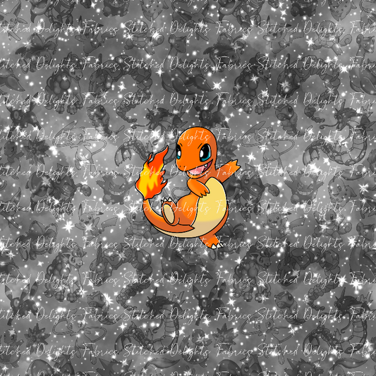 Playing Poke B&W Galaxy Charmy Panel