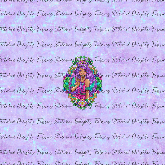 Barbie's Magical Touch Brooklyn Barbie Blue Gem Panel