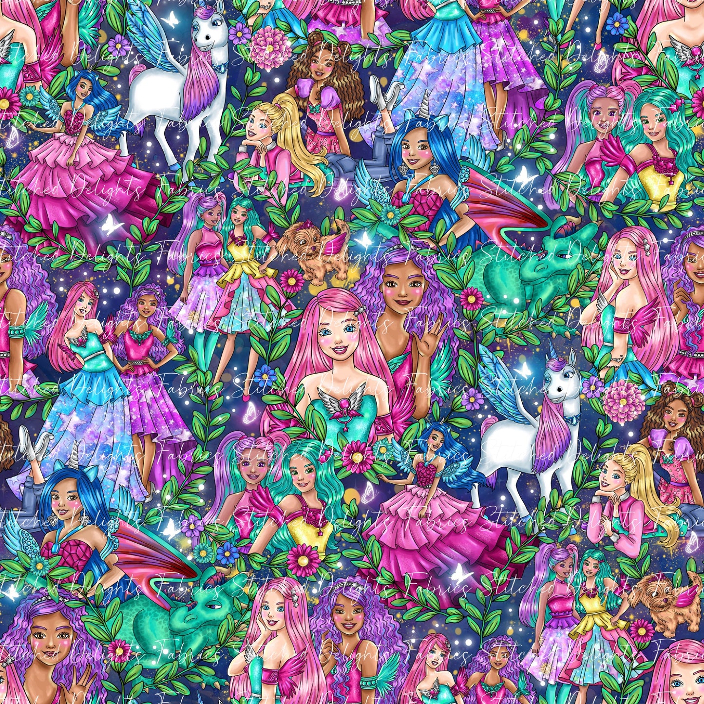 Barbie's Magical Touch Stacked Garden Starry Night