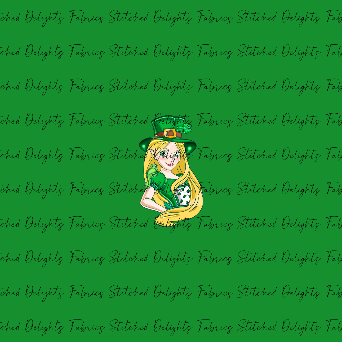 St Patricks Princesses Rapunzel Panel