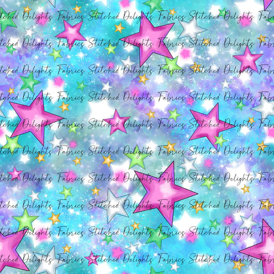 Barbie's Magical Touch Blue Galaxy Stars Co-Ord