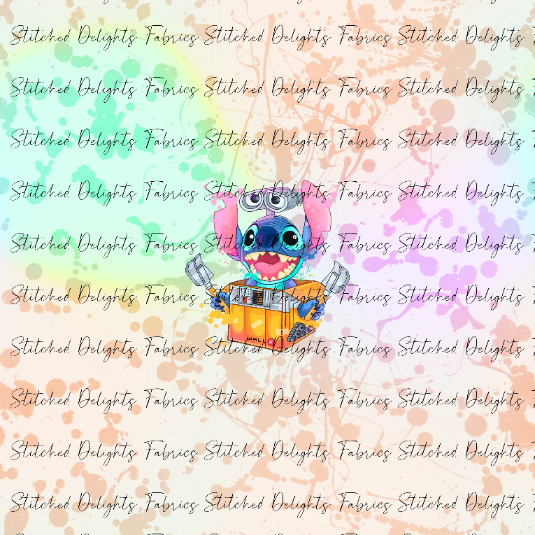Stitch Cosplay Romantic Robot Panel