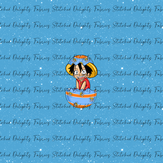 One Piece Easter Luffy Panel