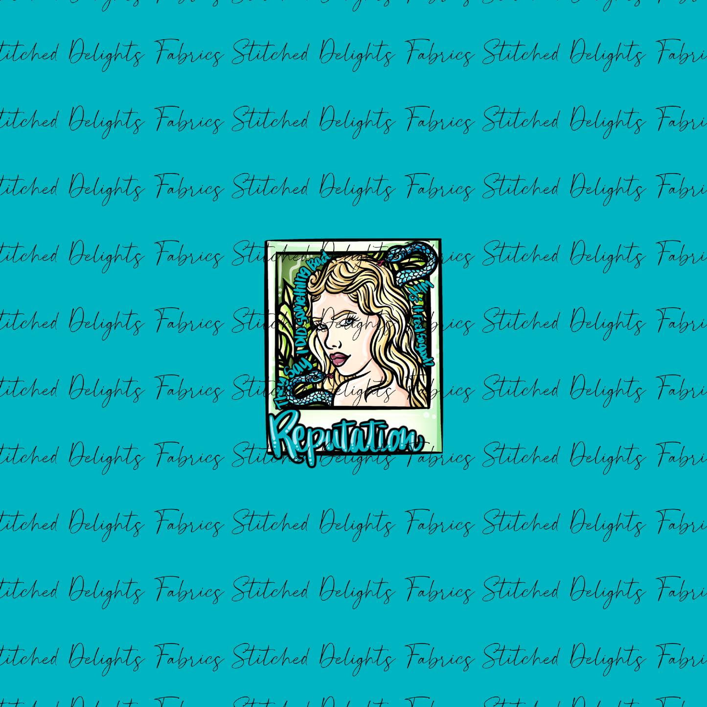 Swiftie Reputation Polaroid Panel