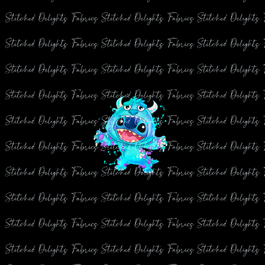 Stitch Cosplay Scare Monster Panel