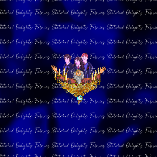 Arry Potta Headmaster & Trio Blue Flames Panel
