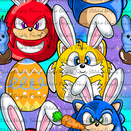 Sonic Easter Colourful