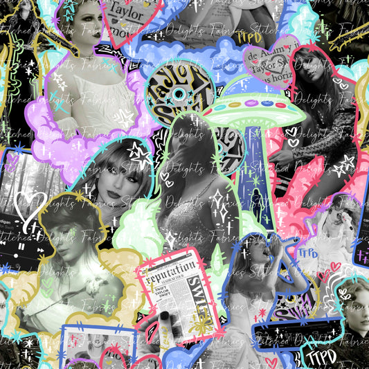 Taylor Doodles Neons