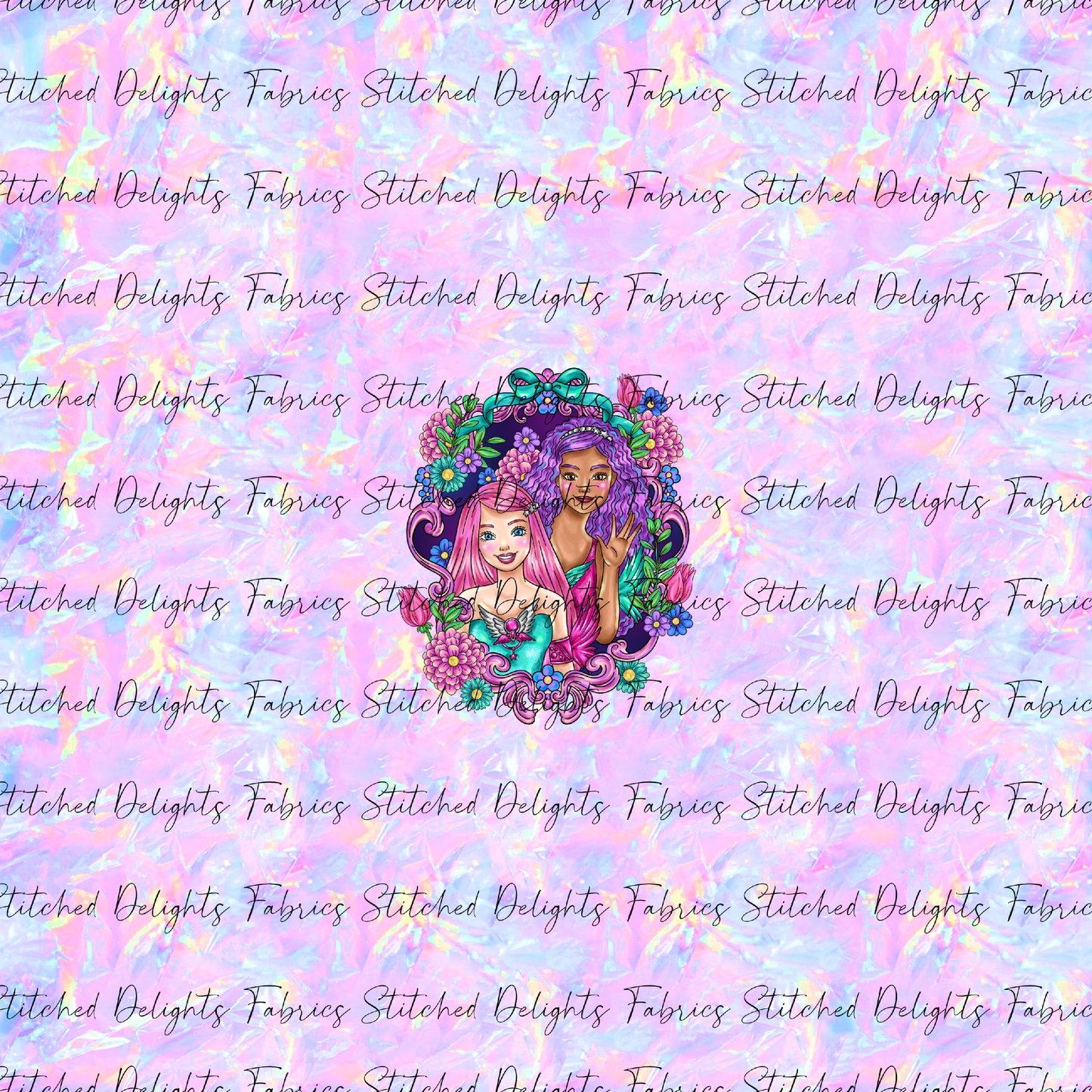 Barbie's Magical Touch Malibu & Brooklyn Pink Gem Panel