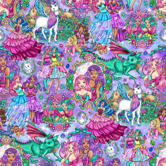 Barbie's Magical Touch Stacked Pastel Sky