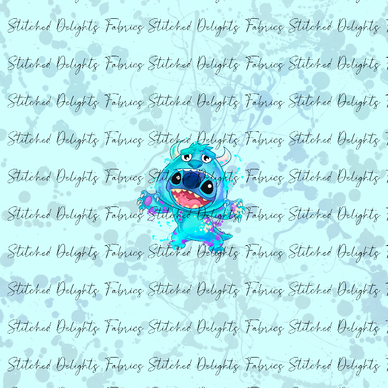 Stitch Cosplay Scare Monster Panel