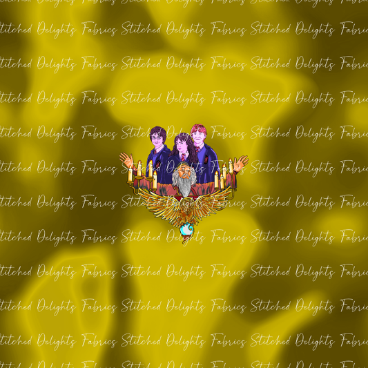 Arry Potta Headmaster & Trio Gold Flames Panel