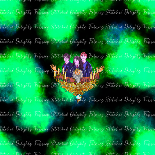 Arry Potta Headmaster & Trio Green Flames Panel