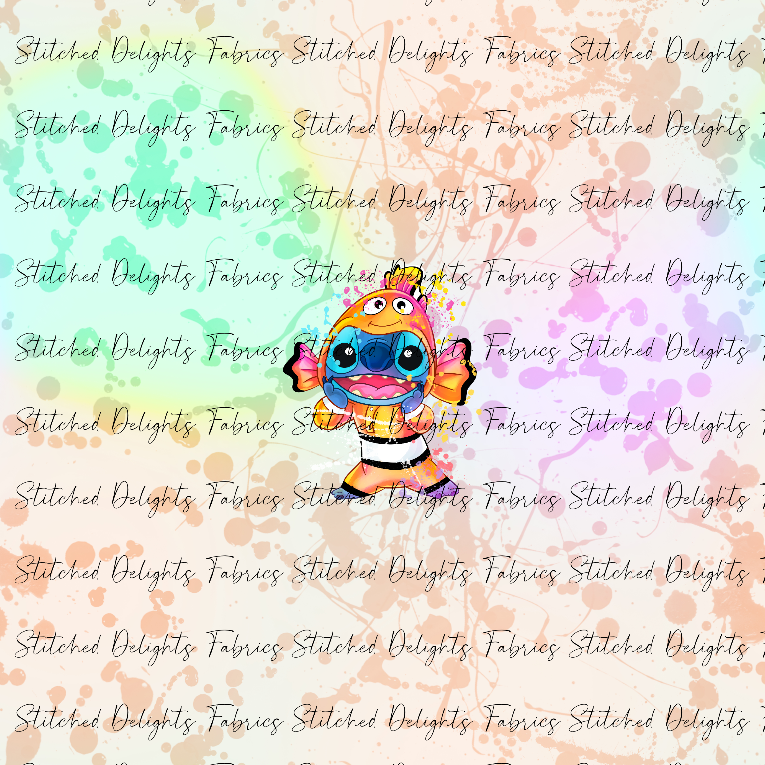 Stitch Cosplay Clown Fish Panel