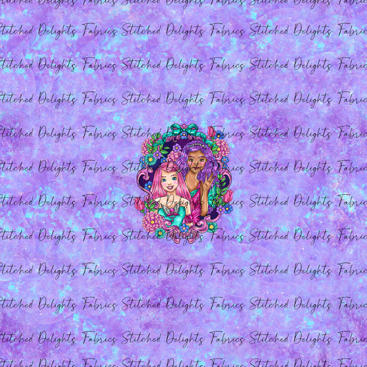 Barbie's Magical Touch Malibu & Brooklyn Purple Haze Panel
