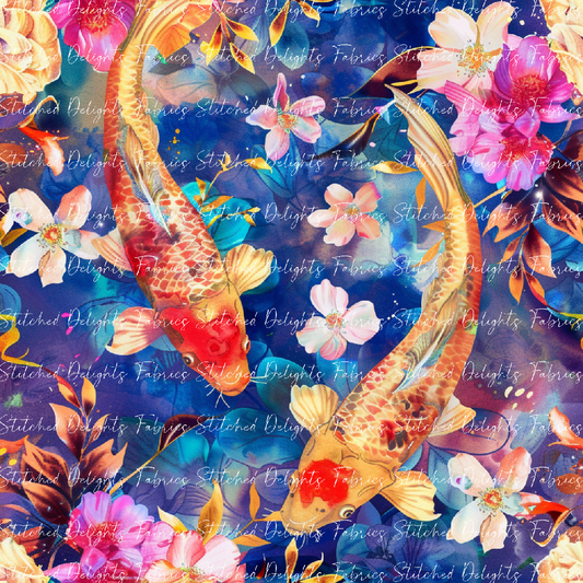 Floral Animals Koi 2