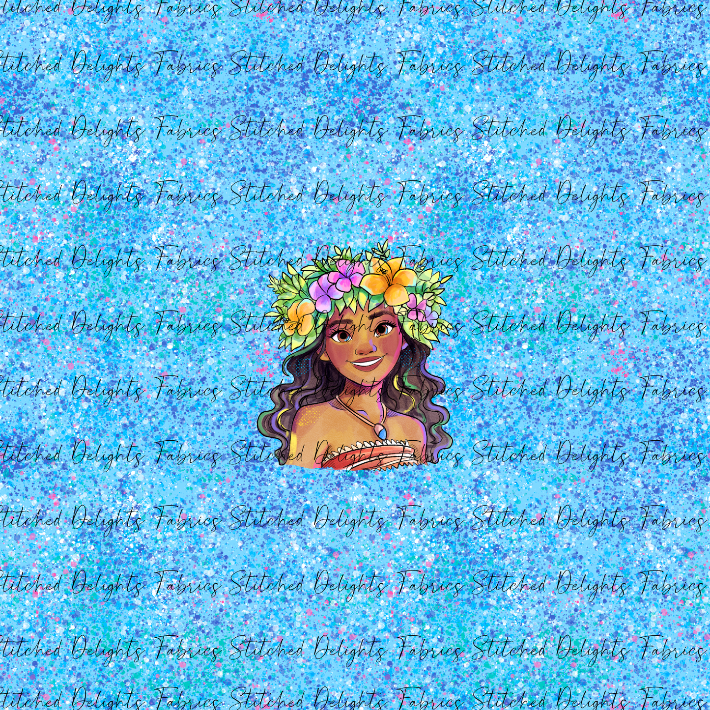 Moana 2 Sparkling Sea Moana Panel