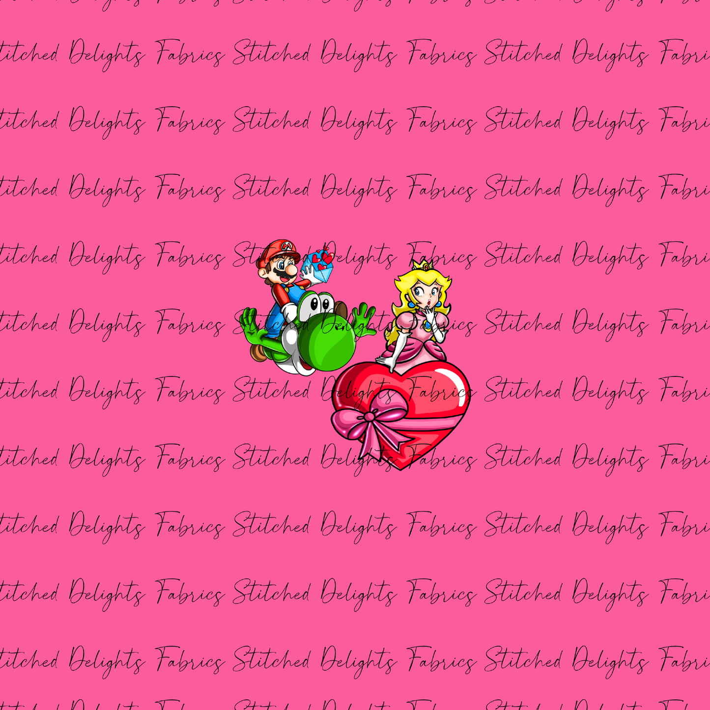 Peach & Mario Love Panel