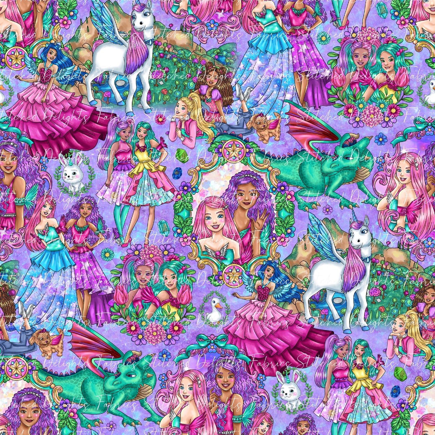 Barbie's Magical Touch Stacked Purple Haze