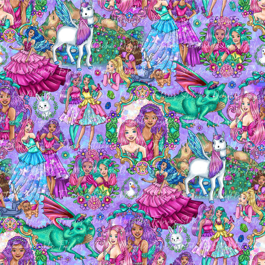 Barbie's Magical Touch Stacked Purple Haze