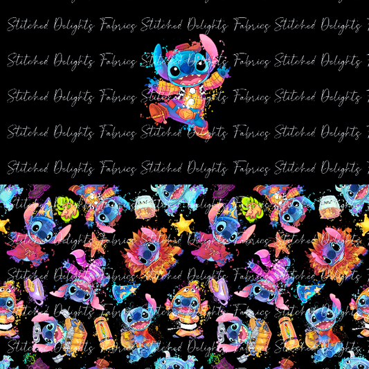 Stitch Cosplay Toy Sherriff Undie Panel