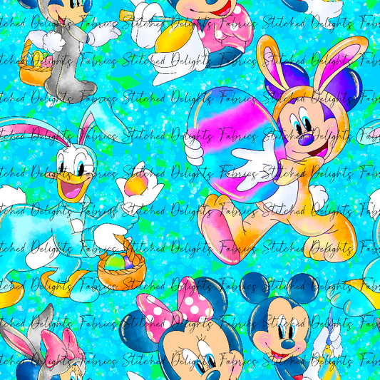 Easter Friends Green Blue