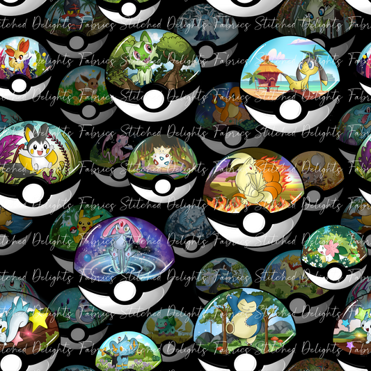 Poke Ball Habitats 3 Clear Vinyl