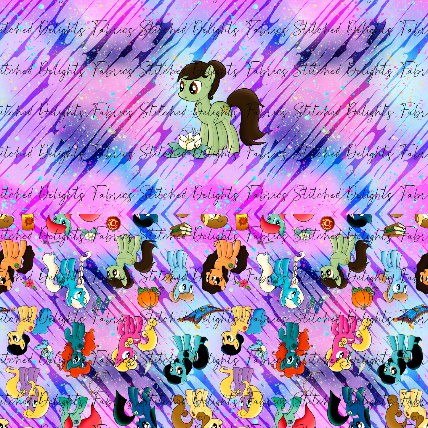 Frog Princess Pony Undie Panel