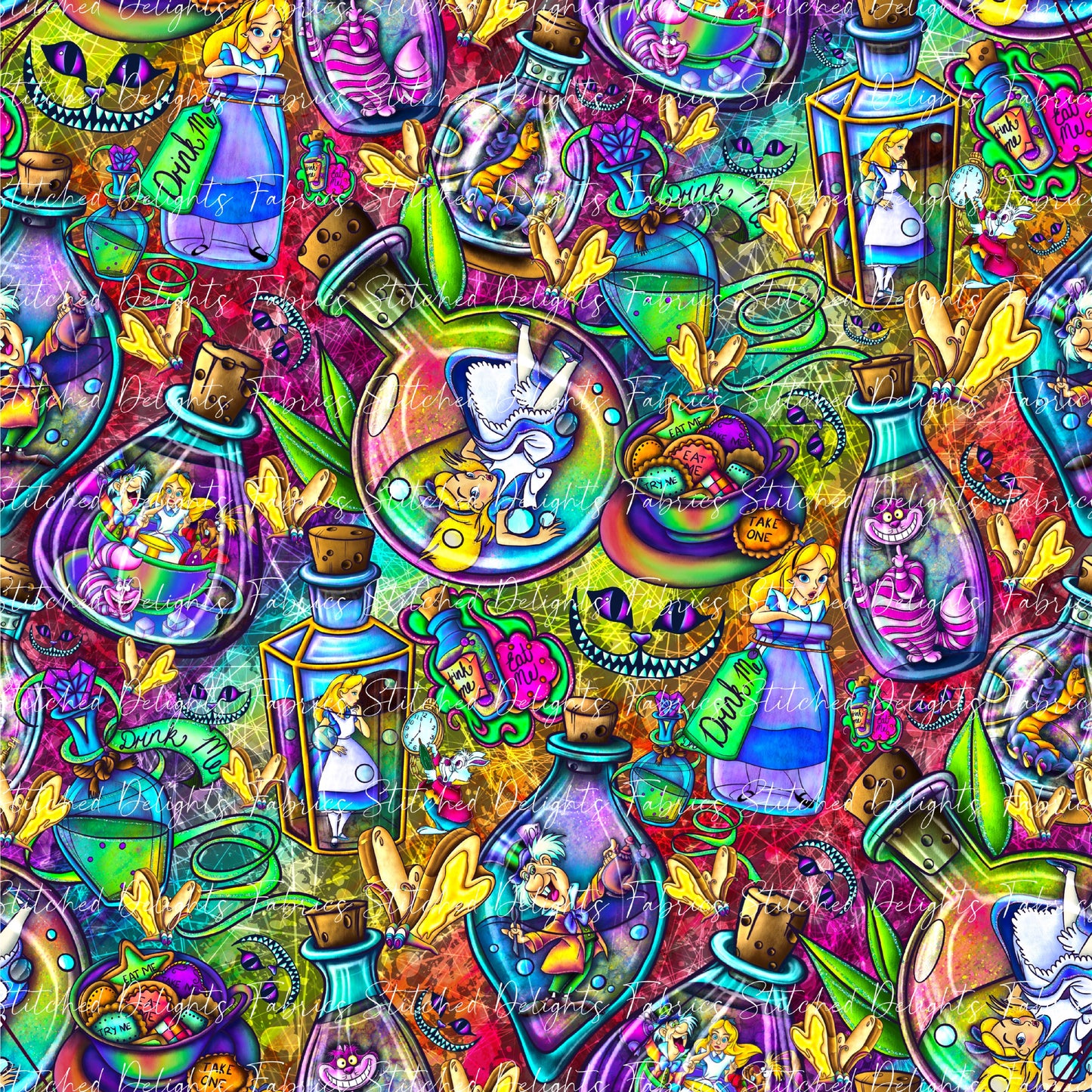 Wonderland Bottled Design 2