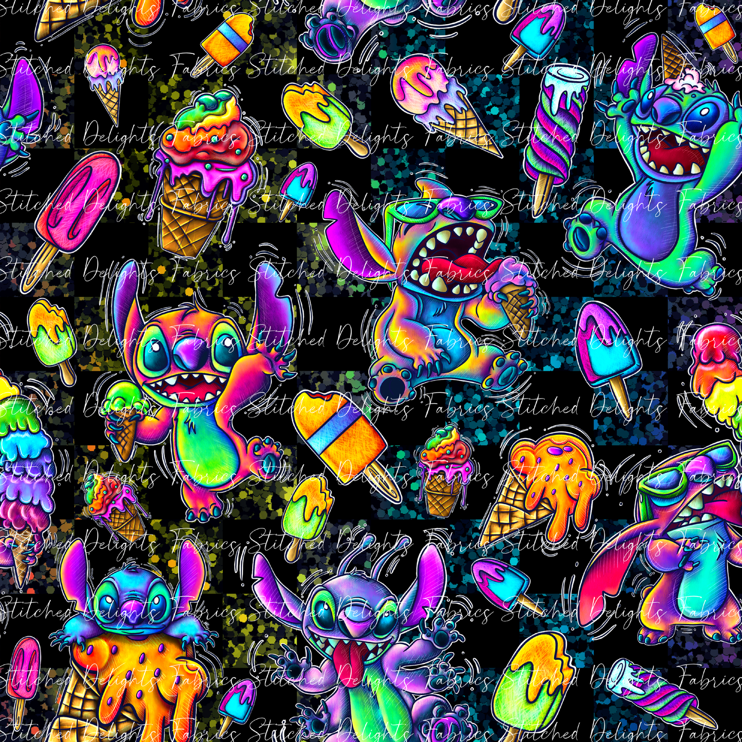 Stitch Icecreams Design 6