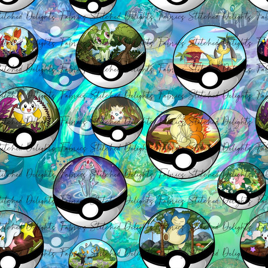 Poke Balls Habitats Swirls