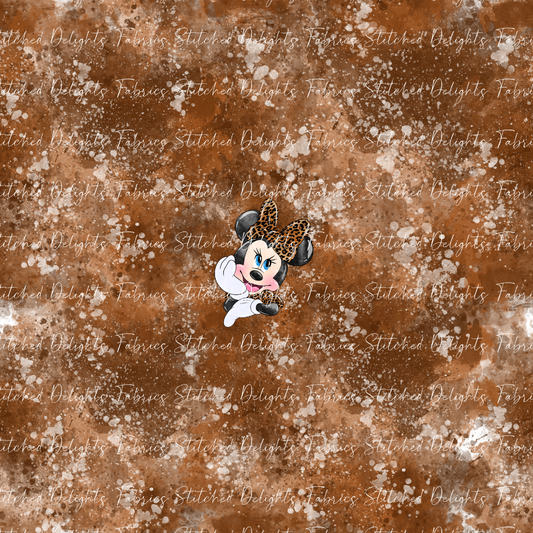 Animal Print Minnie Panel