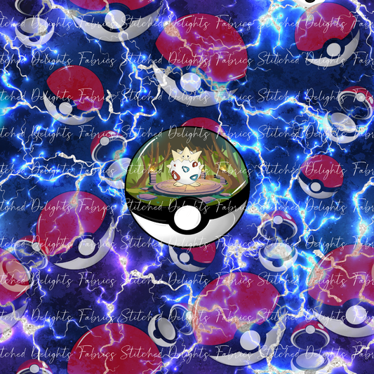 Poke Balls Habitats Togepi Lightning Panel