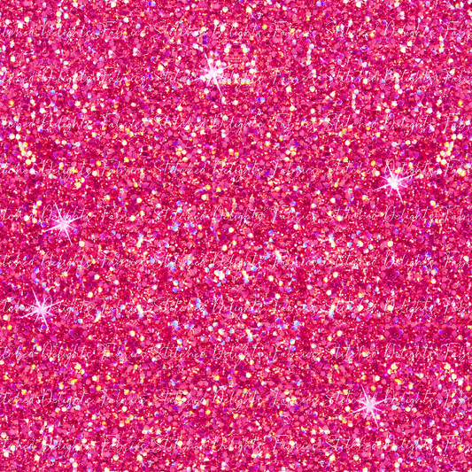 Dark Bright Pink Glitter