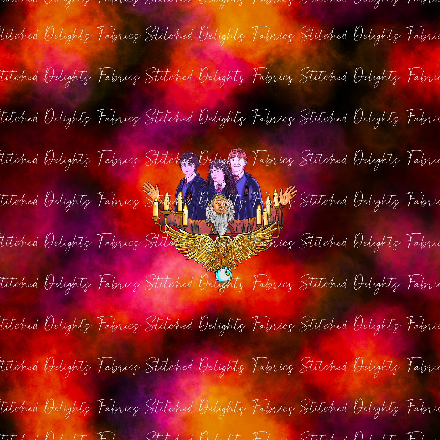 Arry Potta Headmaster & Trio Red Flames Panel