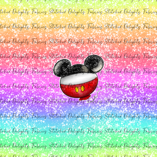 Air Heads Rainbow Splatter Mouse Panel