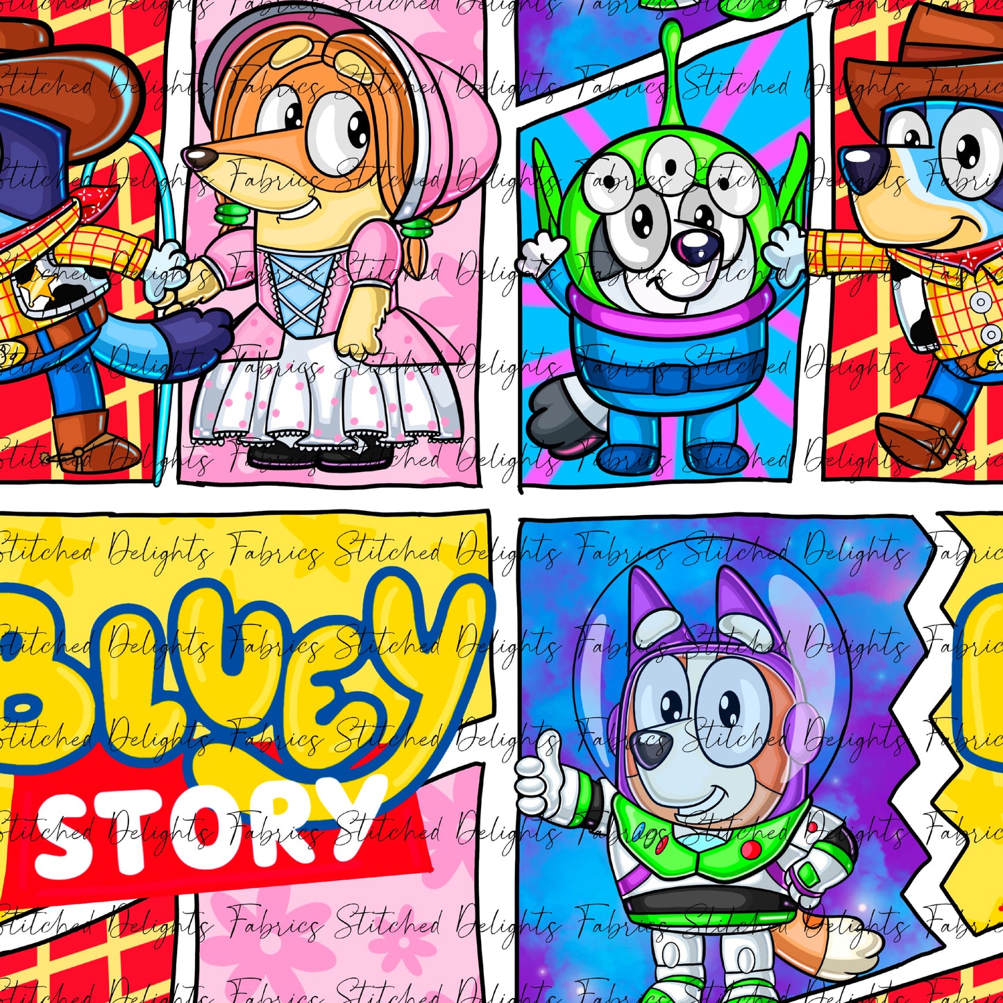 Pups Dress Up Toy Story Comic