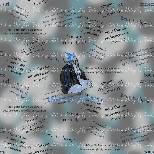 Hades Sentimental Grey Panel