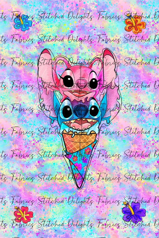 Stitch Icecreams Blanket Panels