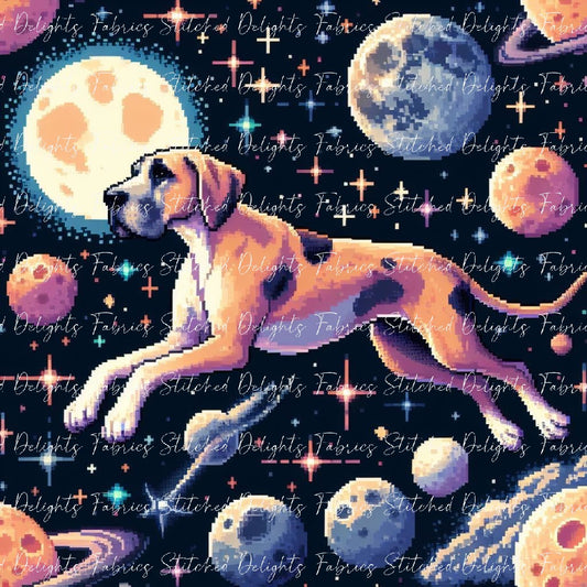 Bull Mastiff In Space