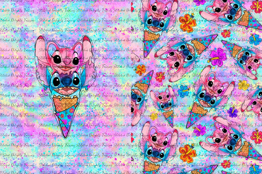 Stitch Icecreams Blanket Panels