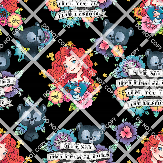 Princess Tattoos Merida Banner