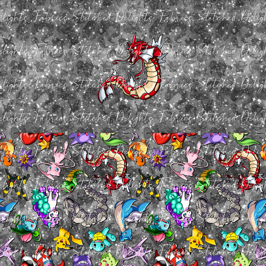 Playing Poke Gyarados B&W Galaxy Undie Panel