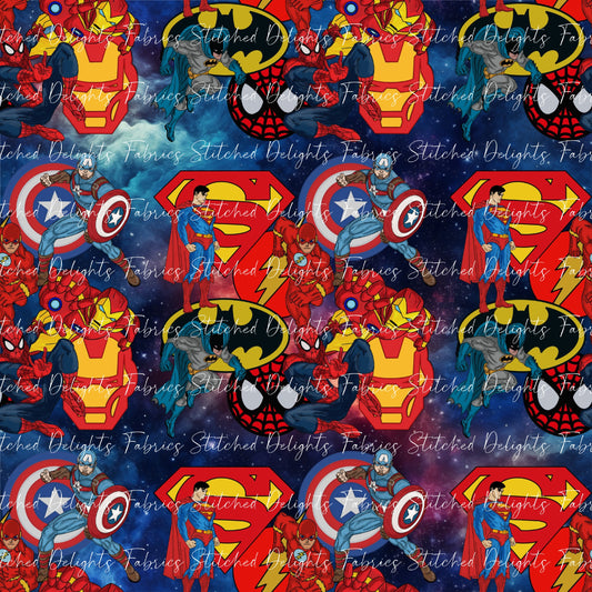 Super Heroes Nebula Galaxy