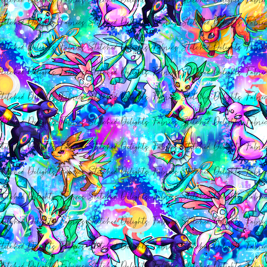 Pocket Monsters Eeveelutions 2