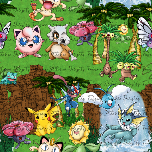 Pokemon Scenes Grassy