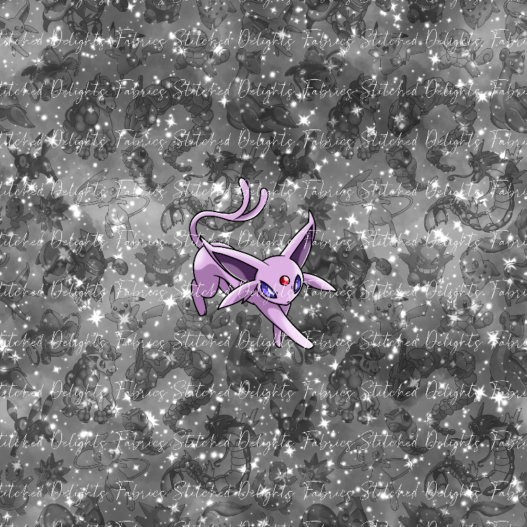 Playing Poke B&W Galaxy Espeon Panel