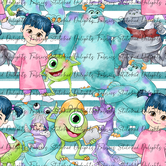 Sully & Boo Stripes