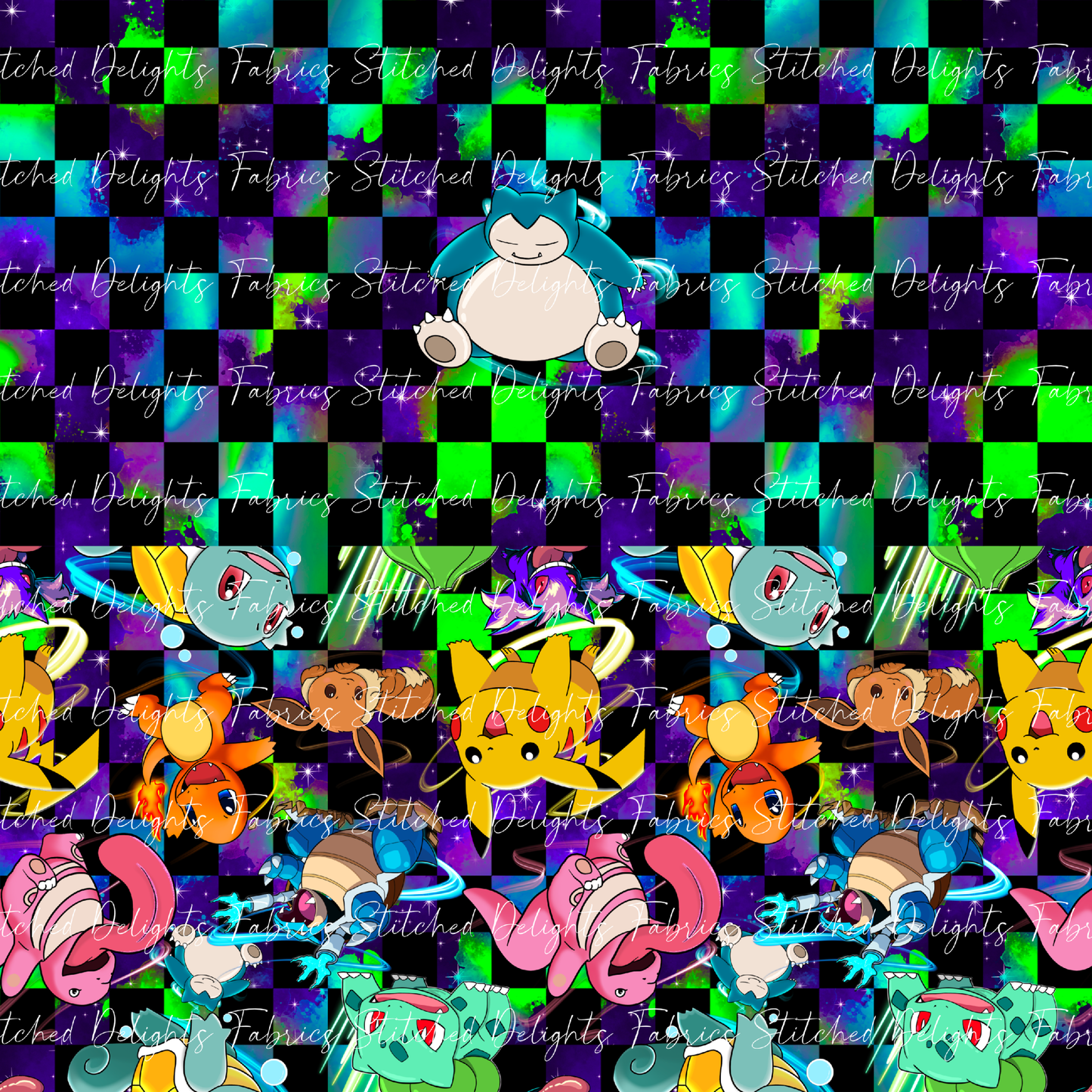 Galaxy Checks Snorlax Undie Panels
