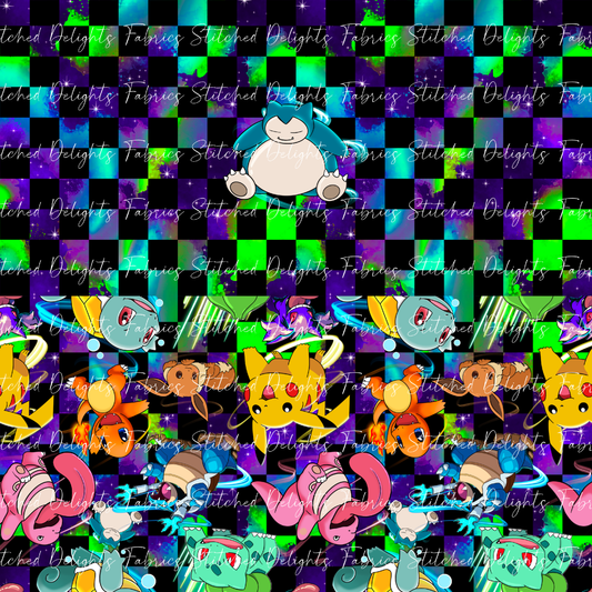 Galaxy Checks Snorlax Undie Panels